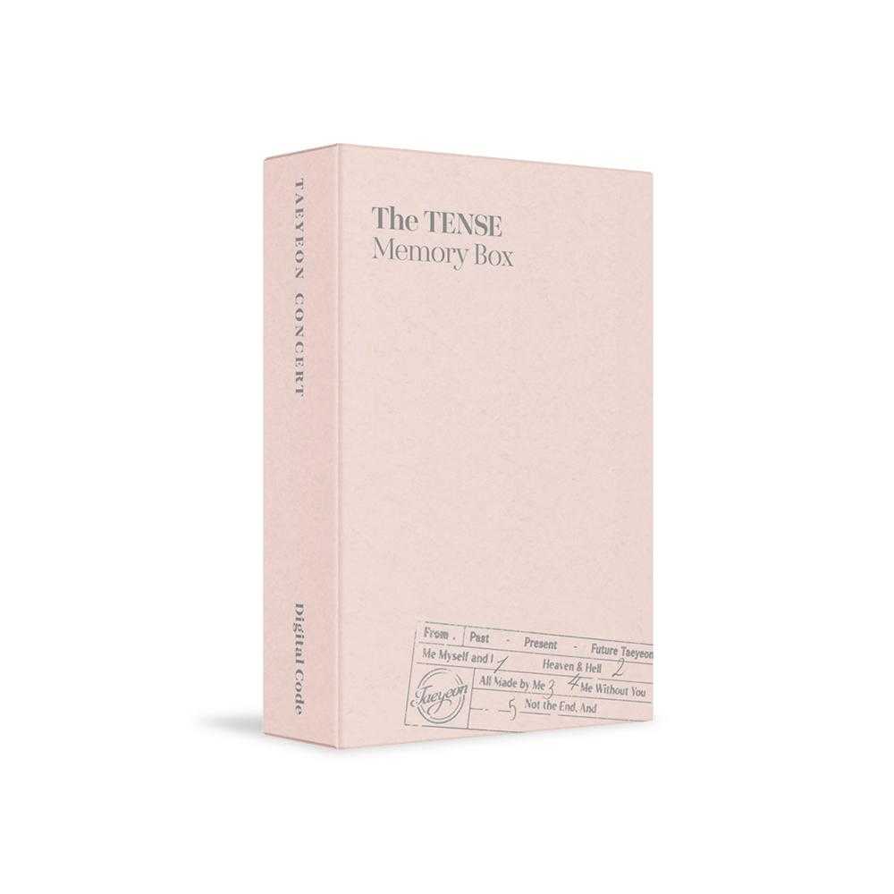 TAEYEON - (Pre-Order) CONCERT The TENSE Memory Box Digital Code Ver