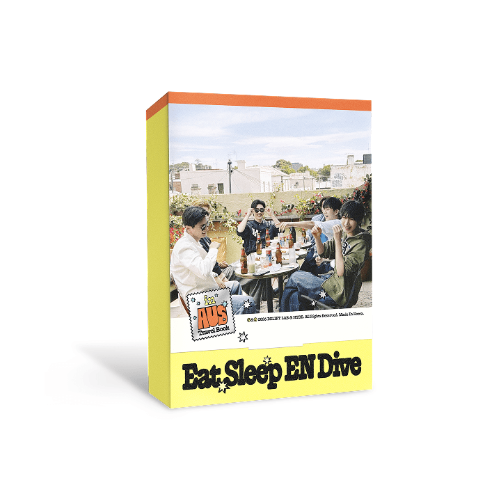 ENHYPEN - (PREORDER)(WEVERSE POB) ENHYPEN <Eat Sleep EN Dive in AUS> TRAVEL BOOK