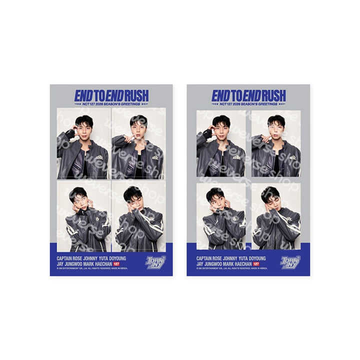 NCT 127 - (PRE-ORDER) 4 CUT PHOTO SET