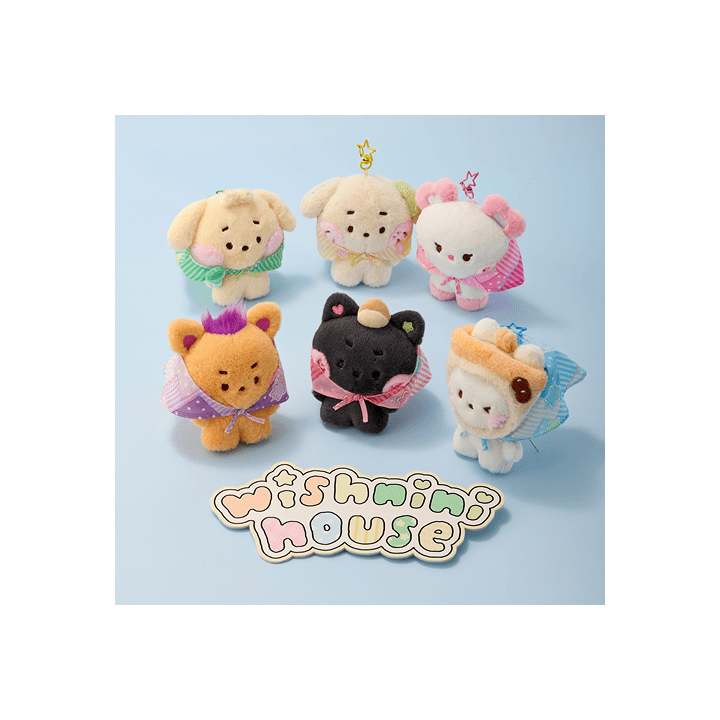 NCT WISH - (PREORDER) NCT WISH wishnini house SCARF PLUSH KEYRING