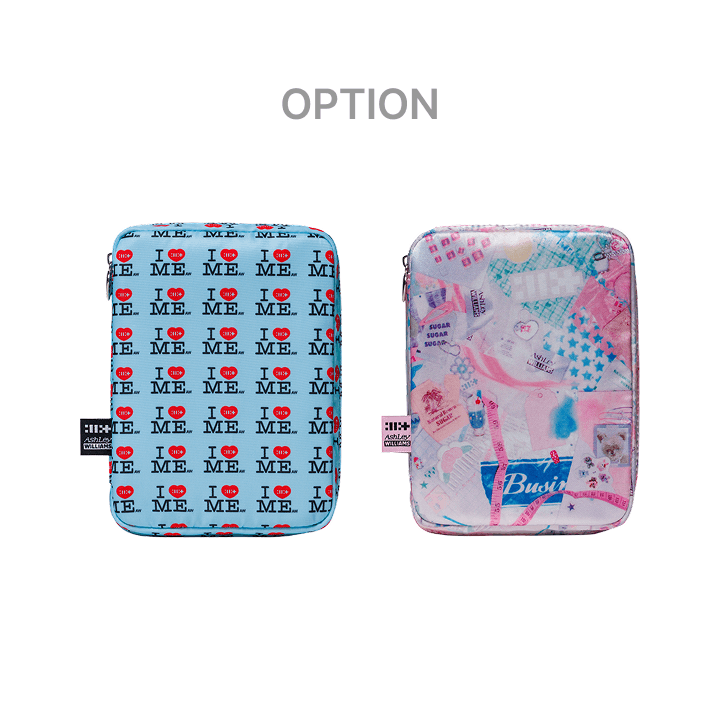 ILLIT - (PRE-ORDER) 1ST SINGLE ALBUM  'NOT CUTE ANYMORE' (ILLIT X ASHLEY WILLIAMS POUCH VER.))