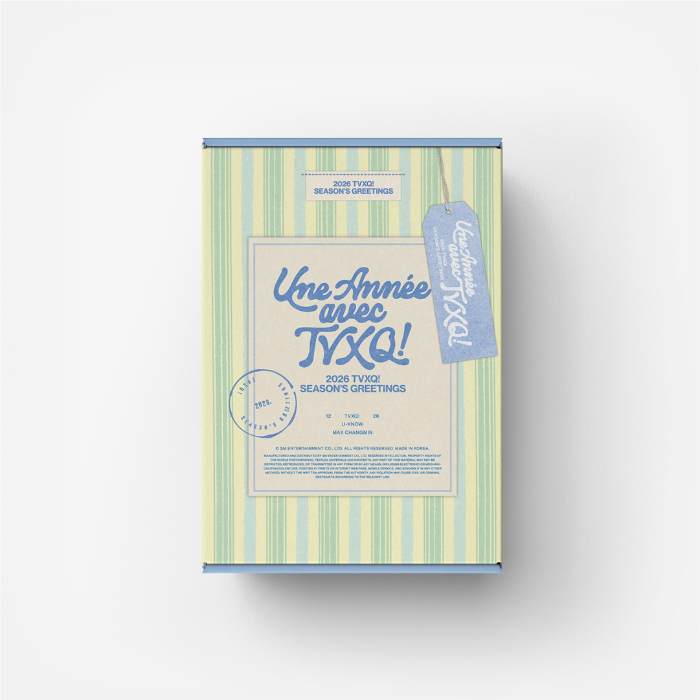 TVXQ - ( PRE - ORDER )( POB ) 2026 SM ARTIST SEASON'S GREETINGS