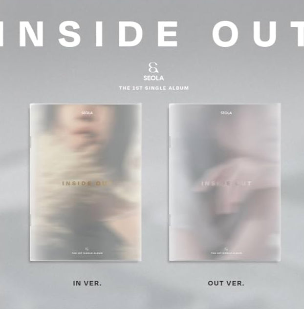 SEOLA - INSIDE OUT / 1ST SINGLE ALBUM