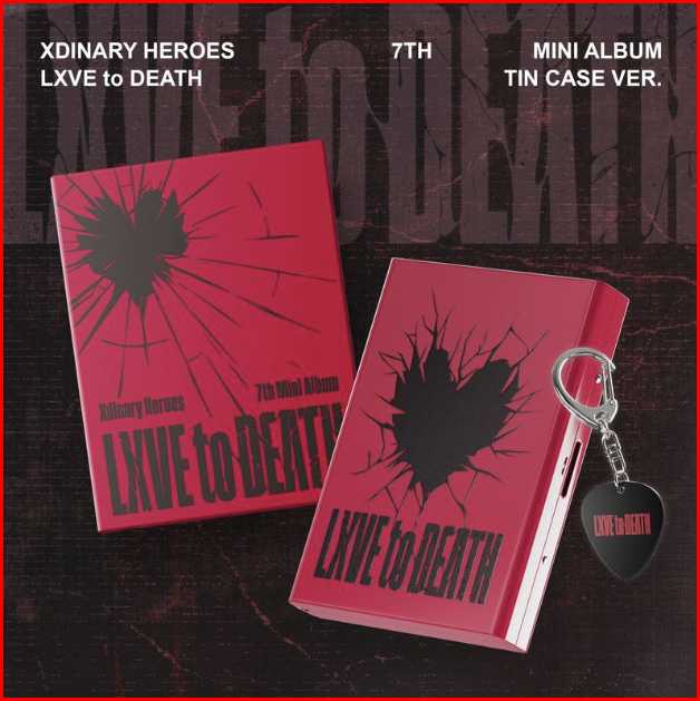 XDINARY HEROES - (PRE-ORDER) (FANS SHOP POB) 7th Mini Album LXVE to DEATH (TINCASE ver.)