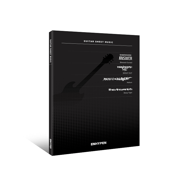 ENHYPEN - (PREORDER) Guitar Sheet Music : ENHYPEN (Package)