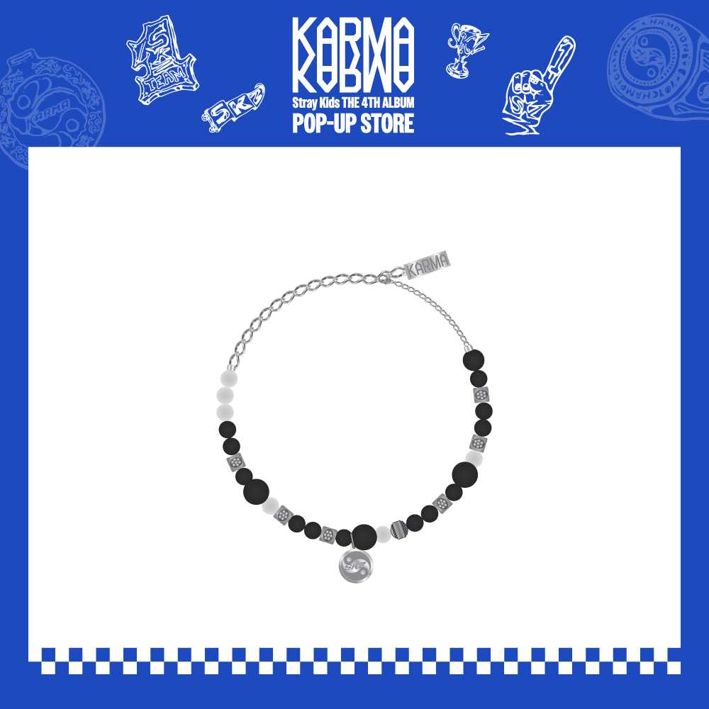 STRAY KIDS - (PRE-ORDER) (FANS SHOP POB) KARMA POP-UP MERCH / YINYANG BRACELET