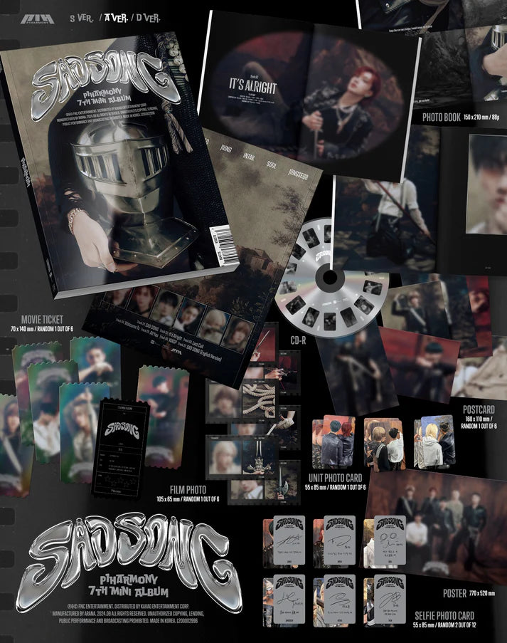 P1Harmony - SAD SONG / 7TH MINI ALBUM