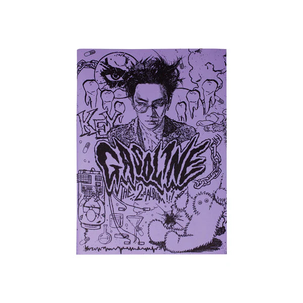 KEY - The 2nd Album - Gasoline (Booklet Ver.)