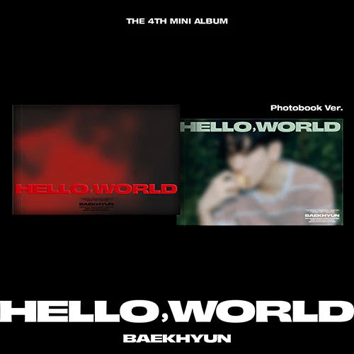 BAEKHYUN - Hello, World / The 4th Mini Album (Photobook Ver.)