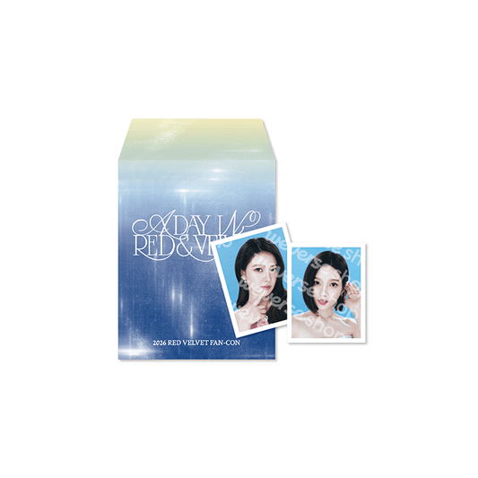 RED VELVET - (PREORDER) RANDOM ID PHOTO SET [A DAY IN RED & VELVET]