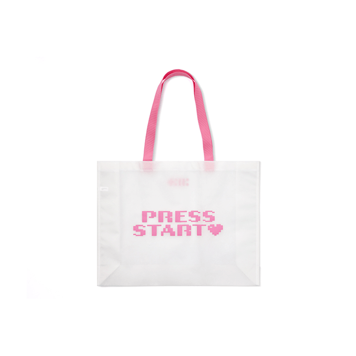 ILLIT - (PREORDER) Shopper Bag 'PRESS START♥'