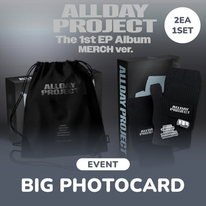 ALLDAY PROJECT - (PRE-ORDER)(WITHMUU POB)The 1st EP Album 'ALLDAY PROJECT' MERCH ver.