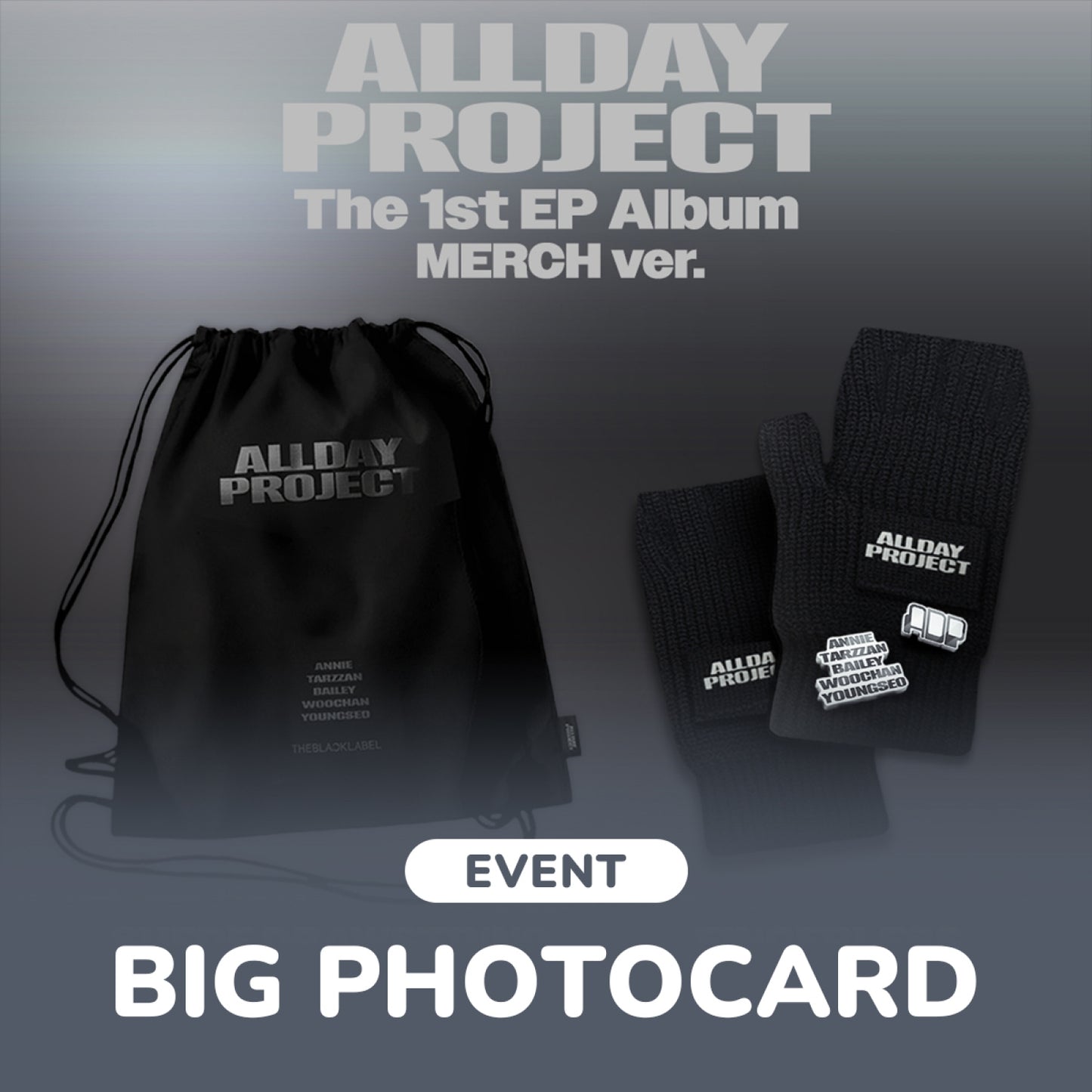ALLDAY PROJECT - (PRE-ORDER)(WITHMUU POB)The 1st EP Album 'ALLDAY PROJECT' MERCH ver.