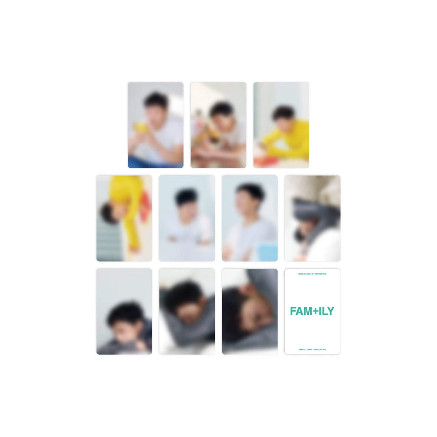 G-DRAGON - (PREORDER) PHOTOCARD PACK [2026 G-DRAGON 'FAM' MEETING [FAM+ILY : FAMILY : FAM I LOVE YOU]
