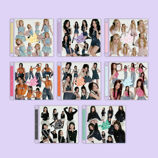 SAY MY NAME - (PREORDER) 3RD EP ALBUM ‘&Our Vibe’ (Hype Vibe ver.)(RANDOM)