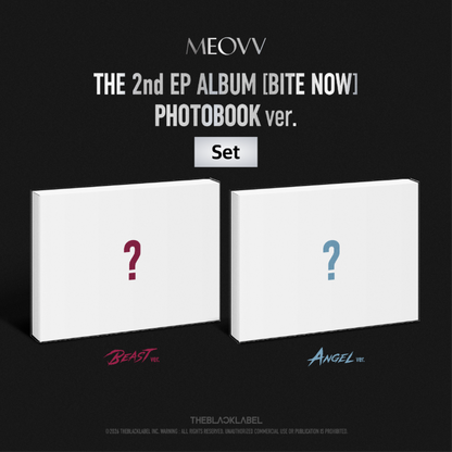 MEOVV - (PREORDER)(TBL POB)THE 2nd EP ALBUM [BITE NOW] PHOTOBOOK ver.