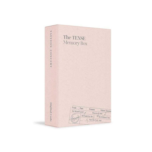TAEYEON - (Pre-Order) CONCERT The TENSE Memory Box Digital Code Ver
