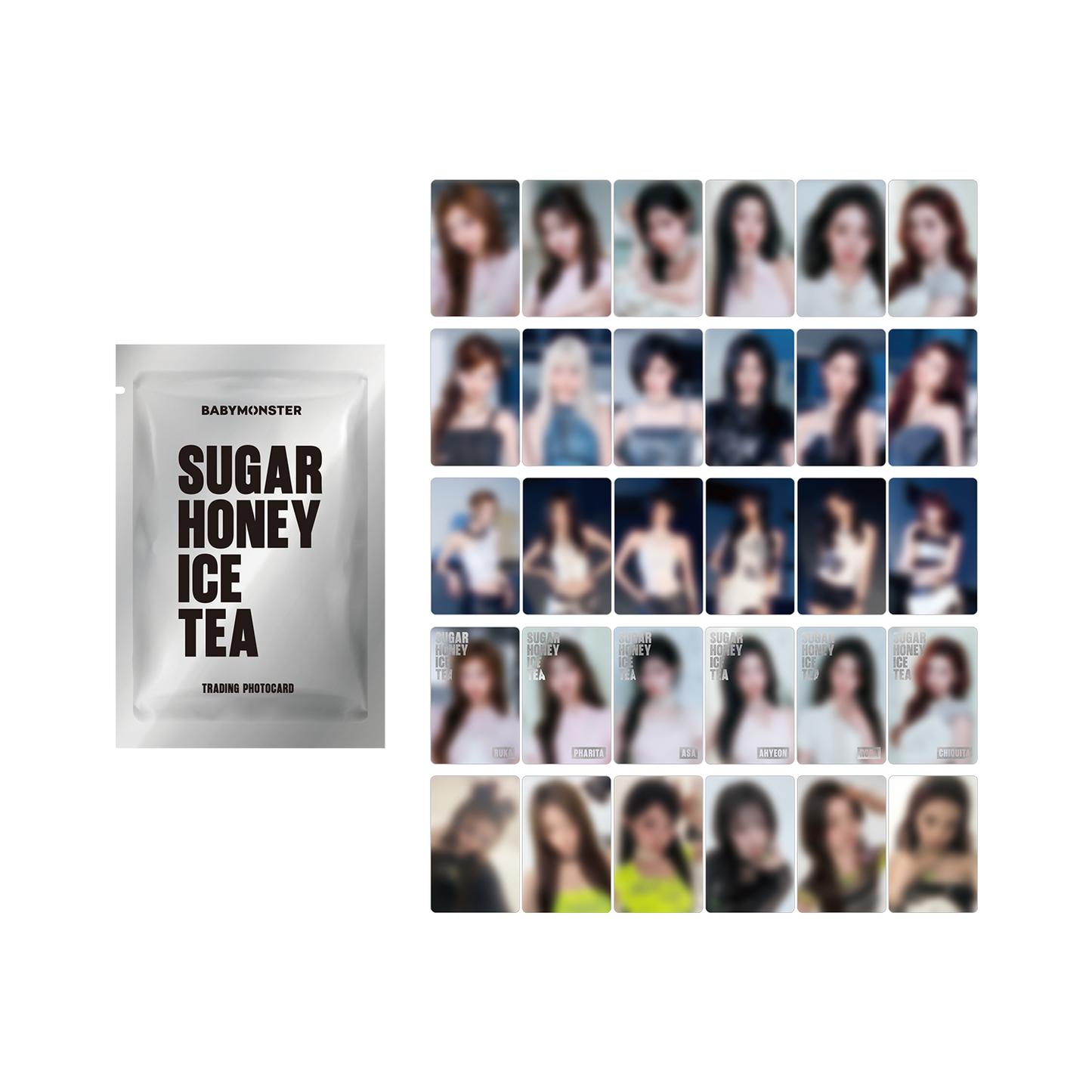 BABYMONSTER -  (PREORDER) [SUGARHONEY] BABYMONSTER TRADING PHOTOCARD
