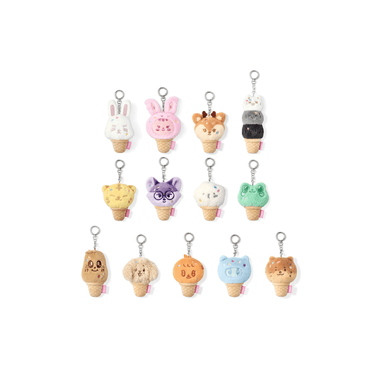 SEVENTEEN - (PREORDER)[ICE DREAM WITH MINITEEN] Face keyring