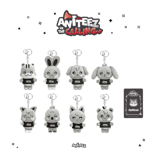 ATEEZ - (Soundwave POB)(Pre-order) [ANITEEZ IN THE CALLING] MD THE CALLING ANITEEZ PLUSH KEYRING