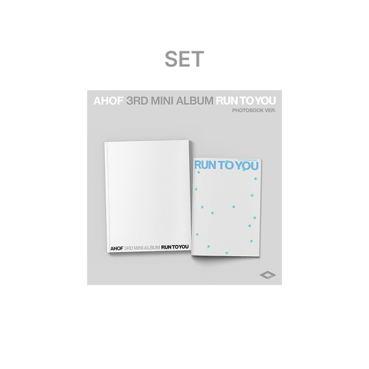 AHOF - (PREORDER) 3rd Mini Album [RUN TO YOU] (PHOTOBOOK Ver.)