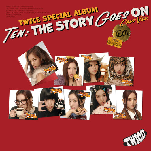 TWICE - [TEN: THE STORY GOES ON ] ( CAST VER. )