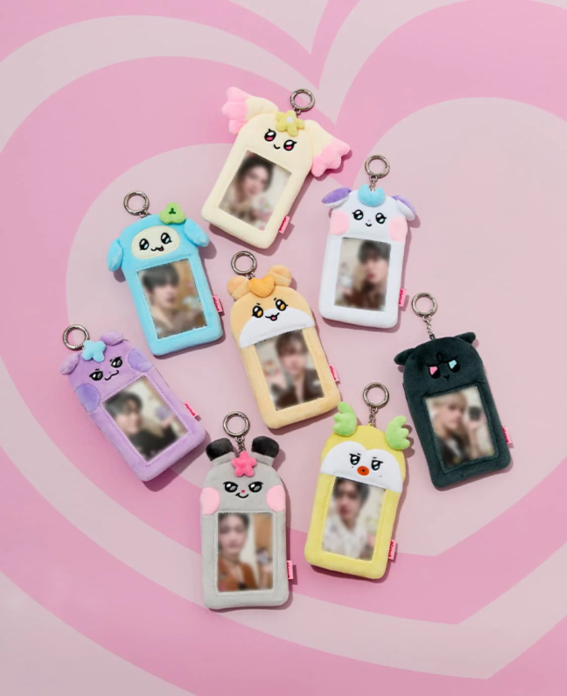 ATEEZ - (PRE-ORDER)MIGHTEEZ PHOTO HOLDER PLUSH KEYRING