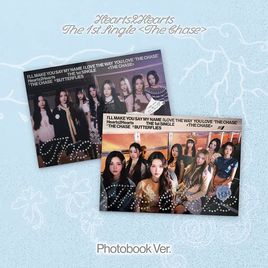 Hearts2Hearts - The 1st Single [The Chase] (PhotoBook Ver.)
