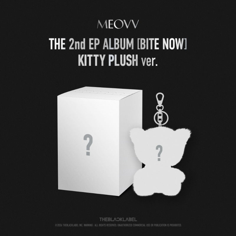 MEOVV - (PREORDER)(TBL POB) THE 2nd EP ALBUM [BITE NOW] KITTY PLUSH ver.