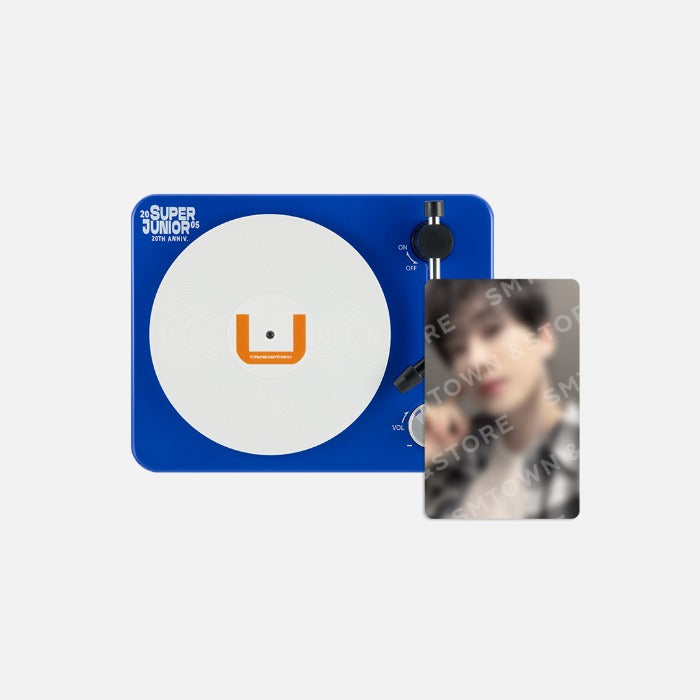 SUPER JUNIOR - (PRE-ORDER) 20TH ANNIVERSARY TURNTABLE BLUETOOTH SPEAKER SET