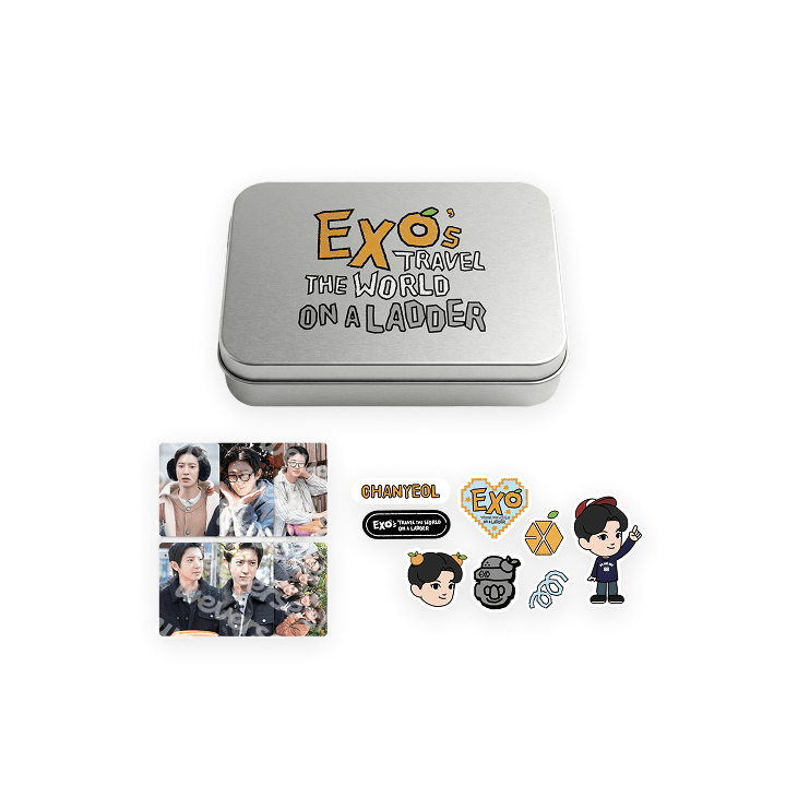 EXO - (PREORDER) TINCASE SET [EXO TRAVEL THE WORLD ON A LADDER]