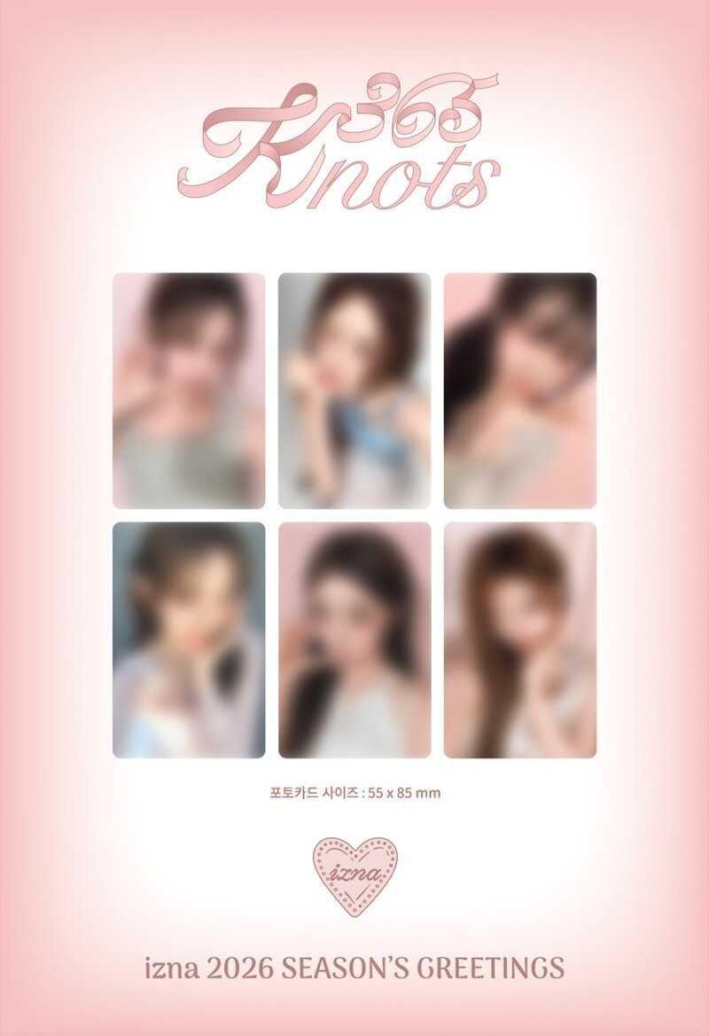 IZNA - (PREORDER) (POB) IZNA 2026 SEASON’S GREETINGS [365 Knots]