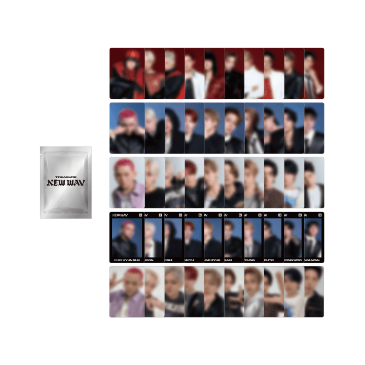 TREASURE - (PREORDER) [NEWWAV] TREASURE TRADING PHOTOCARD