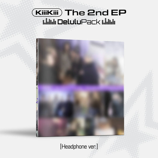KIIKII - (PREORDER)(STARSHIP SQUARE POB) The 2nd EP [Delulu Pack] (Headphone. Ver.)