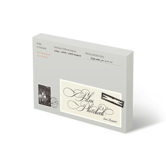 LE SSERAFIM - (PREORDER)(POB) LE SSERAFIM'FILM PHOTOBOOK : Dear, FEARNOT'
