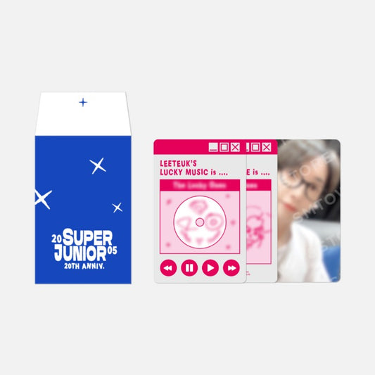 SUPER JUNIOR - (PRE-ORDER) 20TH ANNIVERSARY LUCKY CARD SET
