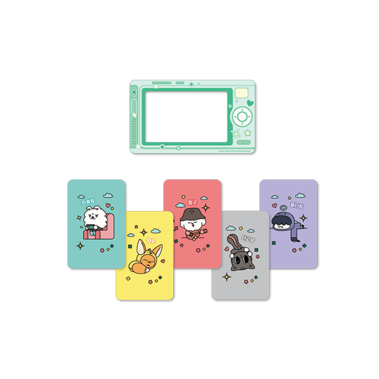 TXT - (PRE-ORDER)RETRO MAGNET & PHOTOCARD SET