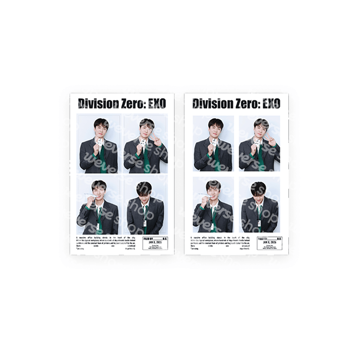 EXO - (PREORDER) 4CUT PHOTO SET [2026 SEASON'S GREETINGS]