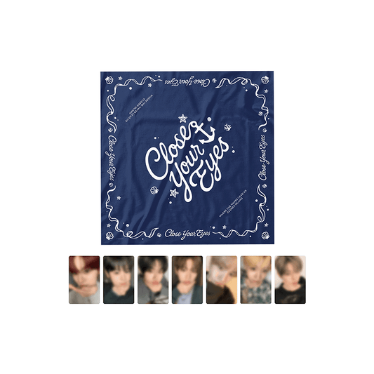CLOSE YOUR EYES - (PRE-ORDER)(WEVERSE POB)[2026 SEASON'S GREETINGS] BANDANA