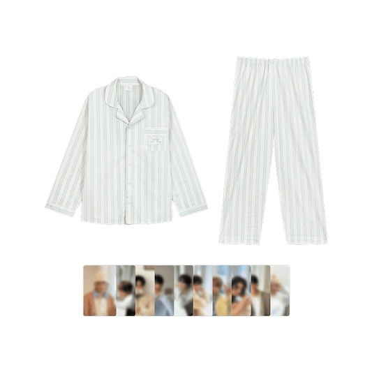 TREASURE - (PREORDER)(SPECIAL GIFT) [SOFTDAYS] TREASURE STRIPE PAJAMA SET