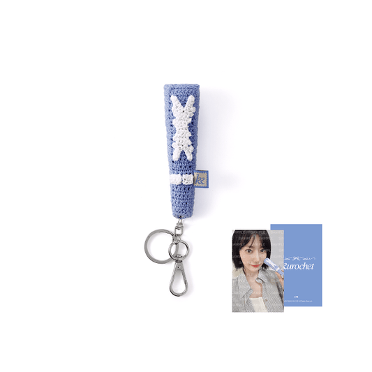 LE SSERAFIM - (PREORDER) [KKUROCHET Holiday Edition]	Official Light Stick Keyring