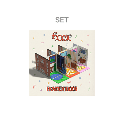 BOYNEXTDOOR - (PREORDER)(WEVERSE POB) 1st Studio Album [HOME] (Weverse Albums ver.)