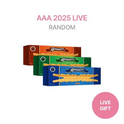 LE SSERAFIM - (PREORDER)[AAA 2025 LIVE] 1st Single Album 'SPAGHETTI'