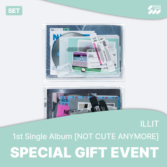 ILLIT - (PRE-ORDER)( SOUNDWAVE POB ) 1ST SINGLE ALBUM 'NOT CUTE ANYMORE'