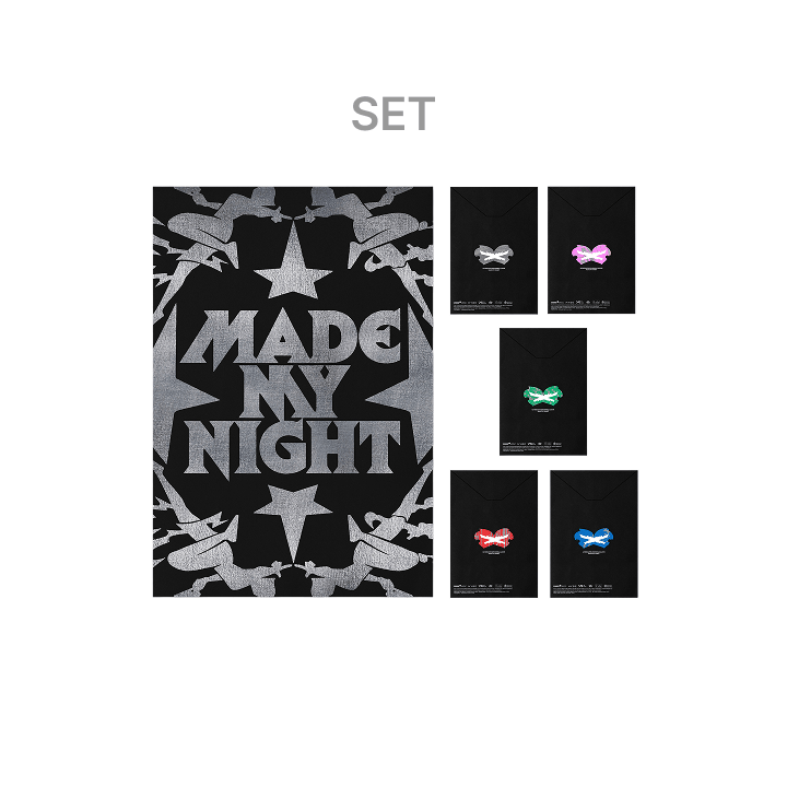 LE SSERAFIM - (PREORDER)(WEVERSE POB) 2nd Single Album 'Made My Night' (COMPACT ver.)