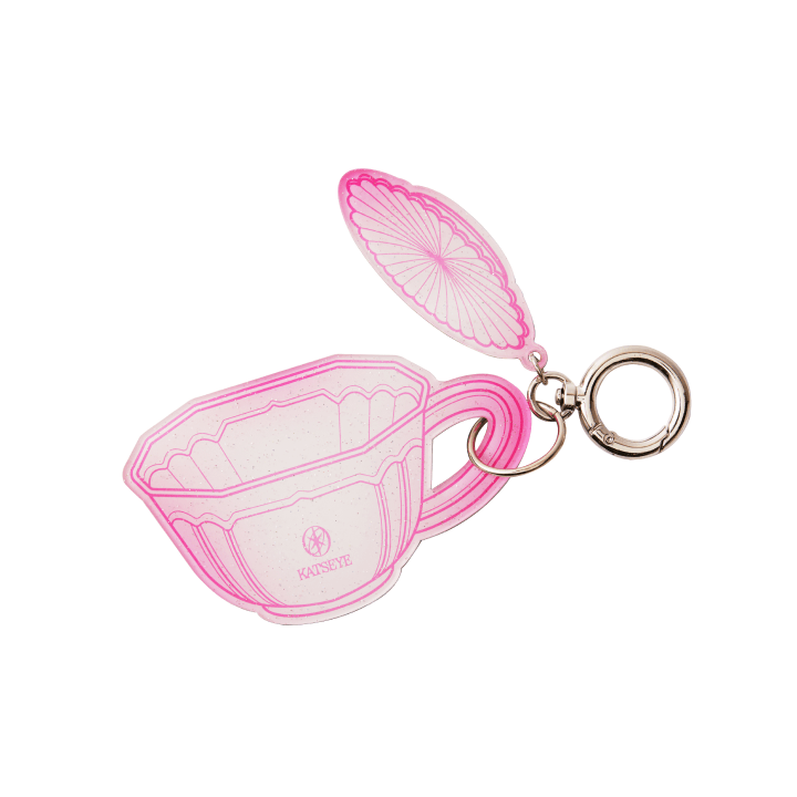 KATSEYE - (PREORDER)[WILD] Teacup Keyring