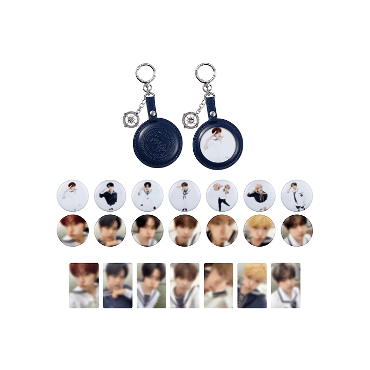 CLOSE YOUR EYES - (PRE-ORDER)(WEVERSE POB) [2026 SEASON'S GREETINGS] CAN BADGE KEYRING SET