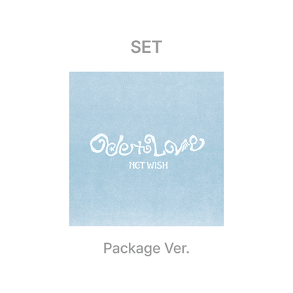 NCT WISH - (PREORDER) The 1st Album [Ode to Love] (Package Ver.)