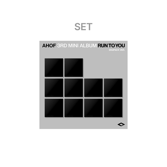 AHOF - (PREORDER) 3rd Mini Album [RUN TO YOU] (DIGIPACK Ver.)