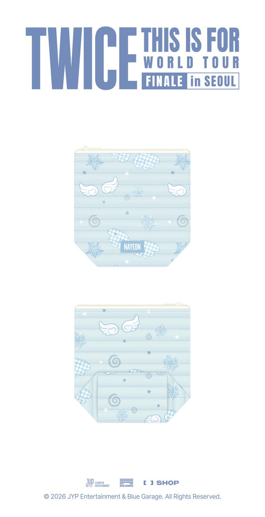 TWICE - (PREORDER) NAYEON QUILTED POUCH [2026 TWICE THIS IS FOR WORLD TOUR FINALE in SEOUL]